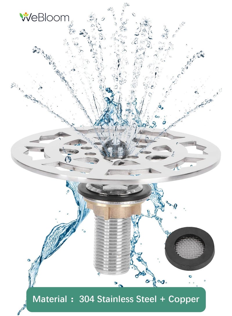 WeBloom Stainless Steel Cup Rinser Head-Automatic Faucet Mount Glass Washer for Kitchen,Coffee,Bar, Hotel,Quick Installation Sink Accessory - Image 1